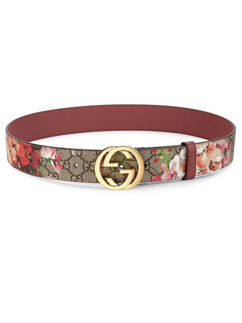 floral gucci belt|gucci belt floral print.